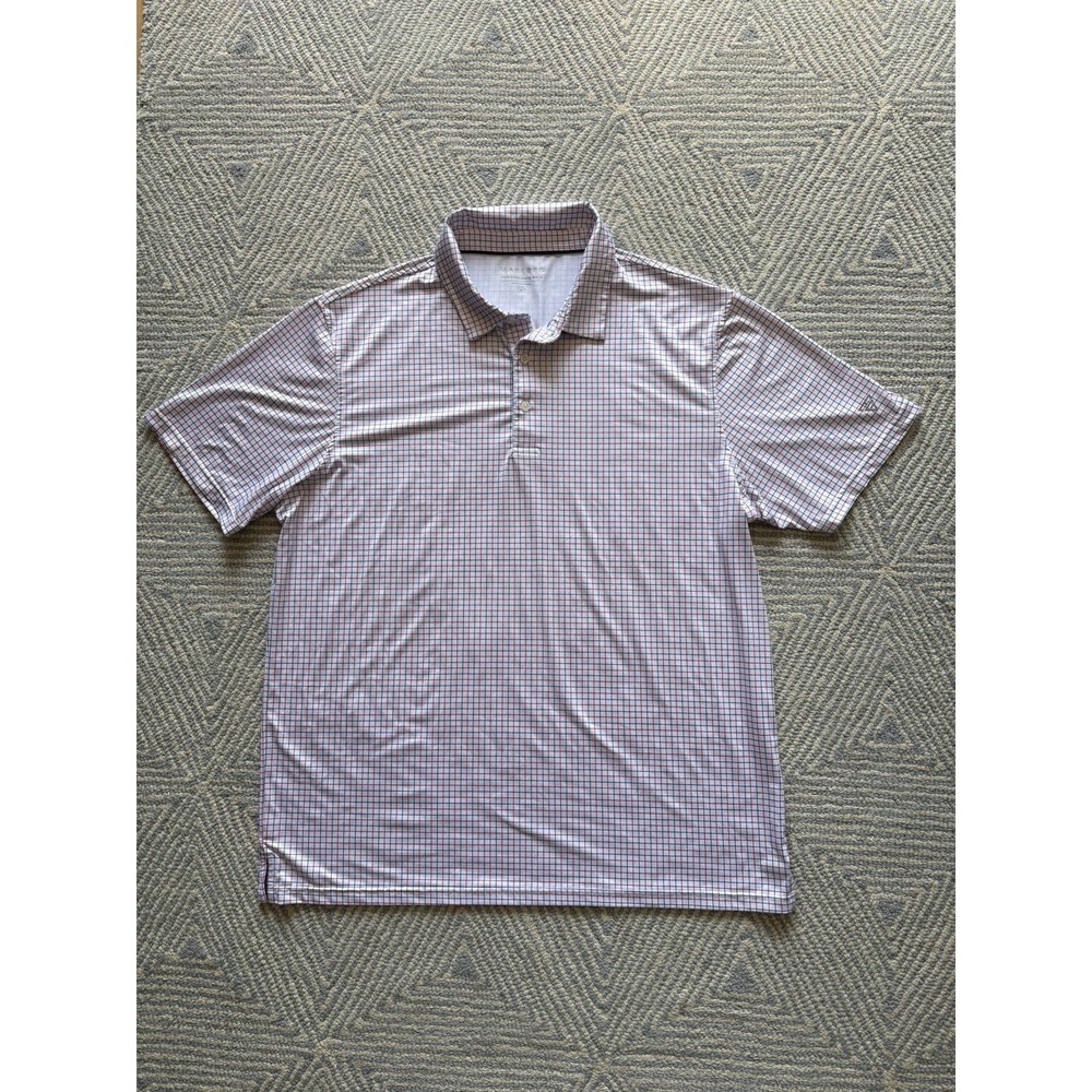 Maelreg Performance Polo - White/Red/Blue - XL